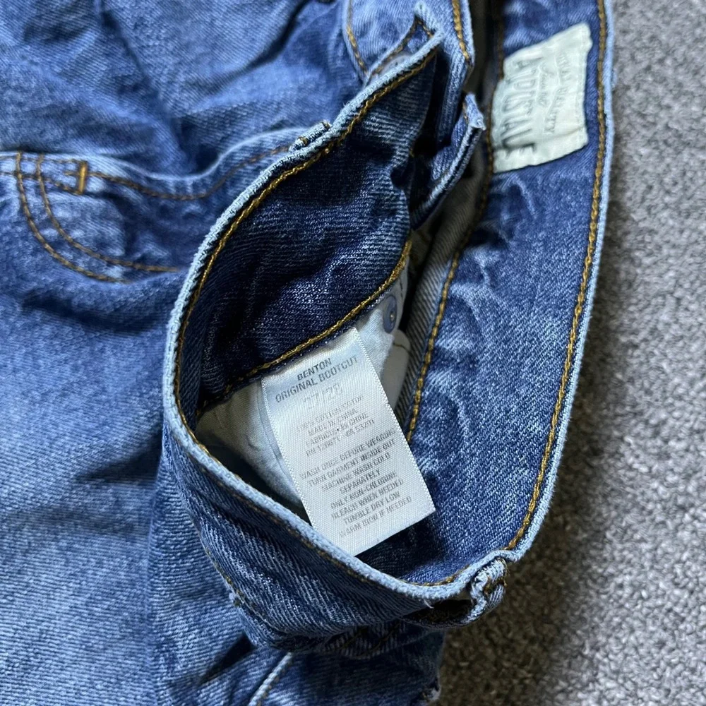Aeropostale Benton Original Bootcut Jeans 27x28 Blue Denim Y2K Skater Mens